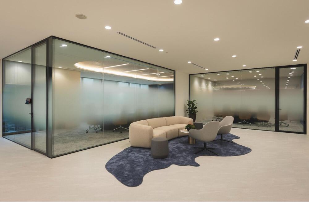 navy blue office ideas