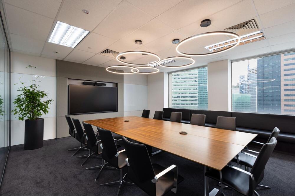 bright color office ideas