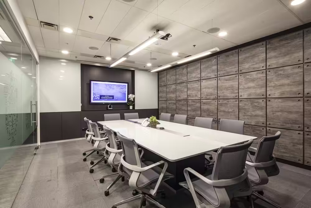 gray and white office ideas