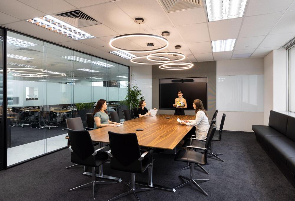 black and white office design ideas