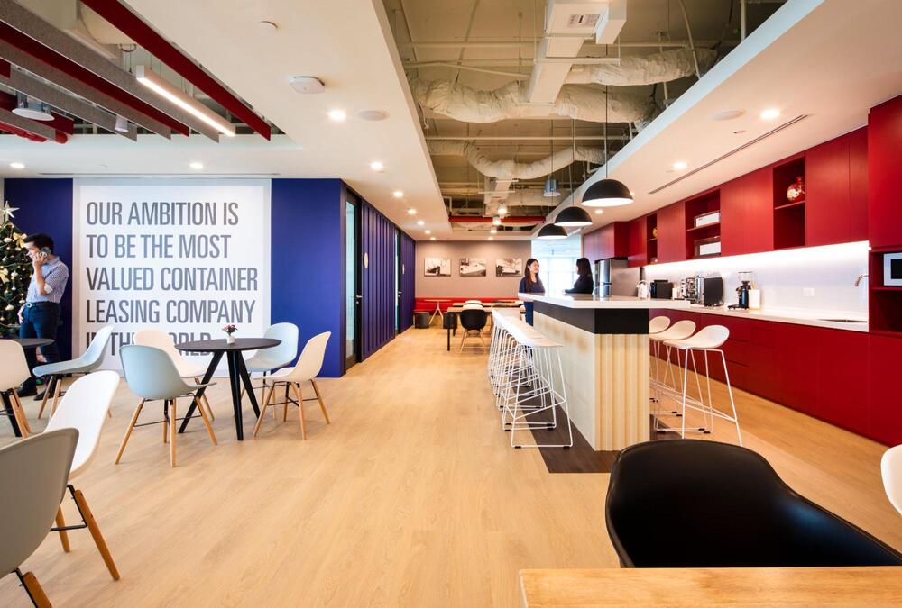 maximalist office decor